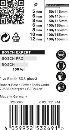 EAN 4059952532691 - Bosch Expert 2 608 900 195 broca Juego de brocas 7 pieza(s) imagen 4