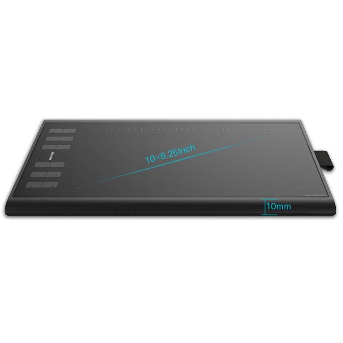 EAN 6930444800697 - HUION H1060P tableta digitalizadora Negro 5080 líneas por pulgada 250 x 160 mm USB imagen 2