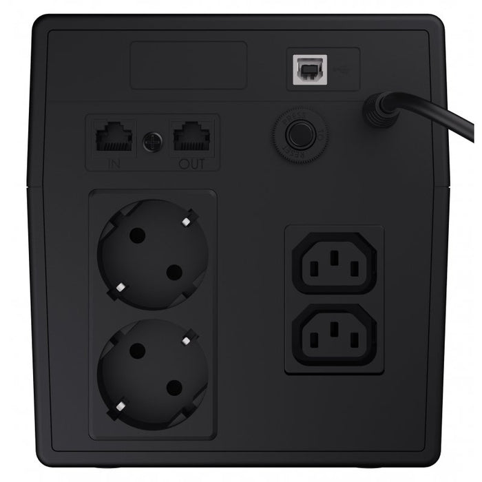 EAN 5902701419745 - Green Cell UPS08 sistema de alimentación ininterrumpida (UPS) Línea interactiva 1,999 kVA 700 W 4 salidas imagen 2