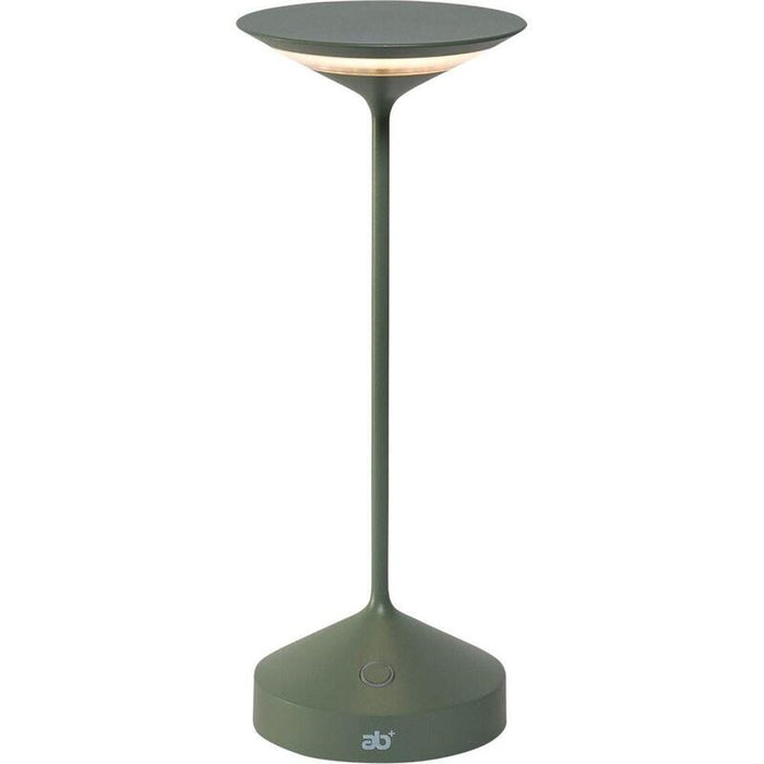 Ab+ By Abert Tempo Portable Table Lamp Sage Green