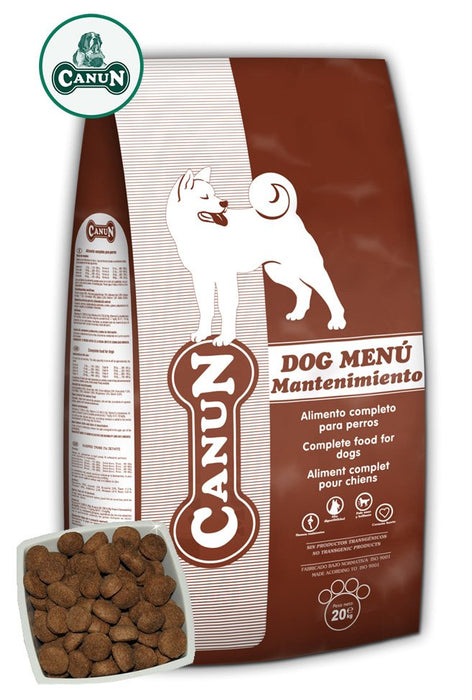 EAN 8437006714501 - Canun Dog Menu 20 kg Adulto Ternera, Cerdo, Aves imagen 1