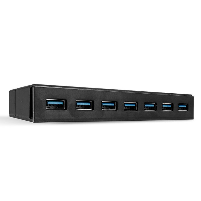EAN 4002888432283 - Lindy 43228 hub de interfaz USB 3.2 Gen 1 (3.1 Gen 1) Type-A 5000 Mbit/s Negro imagen 1