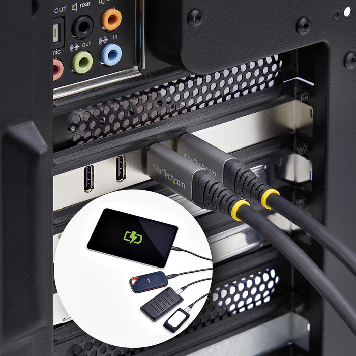 EAN 65030911436 - StarTech.com P10Q4C-USB-CARD tarjeta y adaptador de interfaz imagen 9