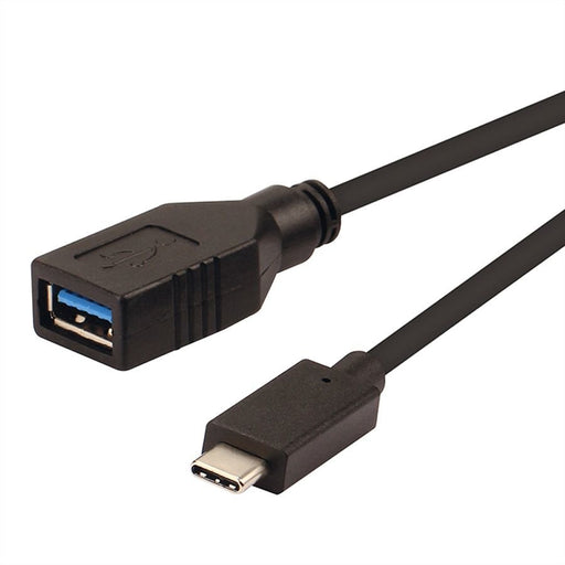 EAN 7611990151424 - ROLINE 11029030 cable USB USB 3.2 Gen 2 (3.1 Gen 2) 0,15 m USB C USB A Negro imagen 1