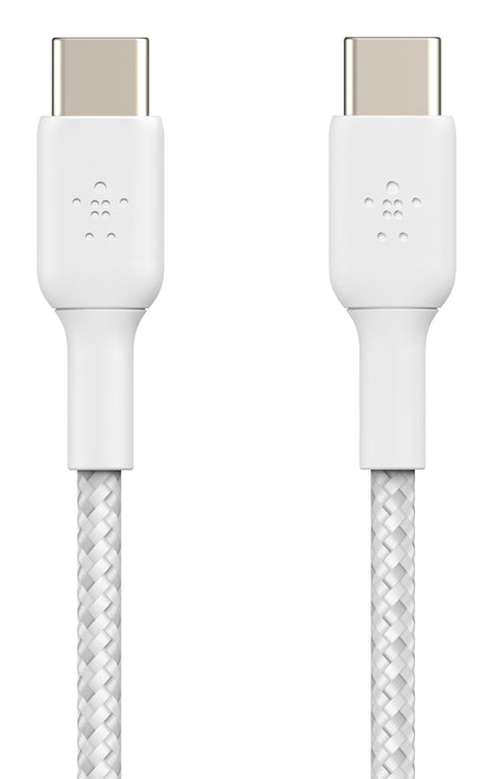 EAN 0745883860234 - Belkin CAB004BT1MWH2PK cable USB USB 2.0 1 m USB C Blanco imagen 4