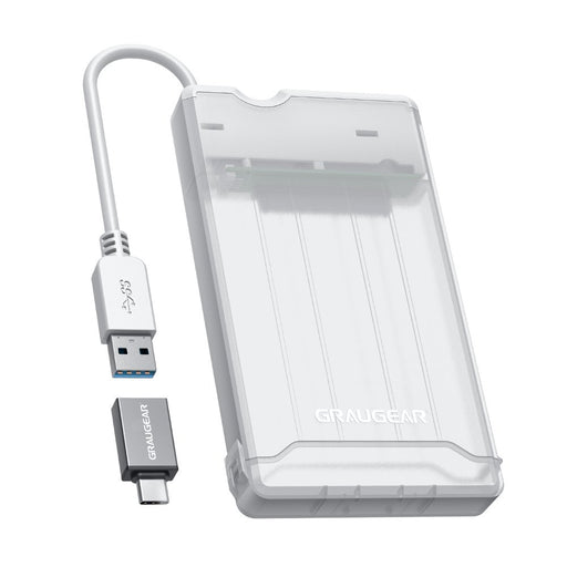 EAN 4260746550641 - GRAUGEAR G-2503-AC caja para disco duro externo Carcasa de disco duro/SSD Aluminio 2.5" imagen 1