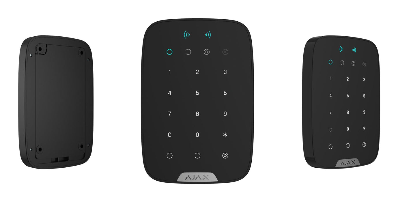 EAN 4823114015403 - Ajax KeyPad Plus Teclado RF Negro imagen 2