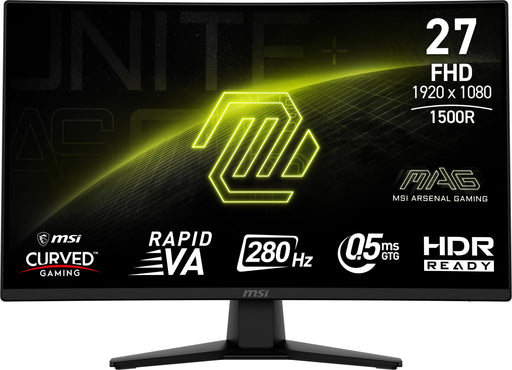EAN 4711377235112 - MSI MAG 274CXF pantalla para PC 68,6 cm (27") 1920 x 1080 Pixeles Full HD Negro imagen 1