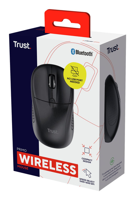 EAN 8713439249668 - Trust Primo ratón Viajes Ambidextro Bluetooth Óptico 1600 DPI imagen 6