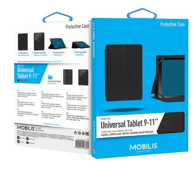 EAN 3700992513805 - Mobilis 048015 funda para tablet 27,9 cm (11") Folio Negro imagen 10