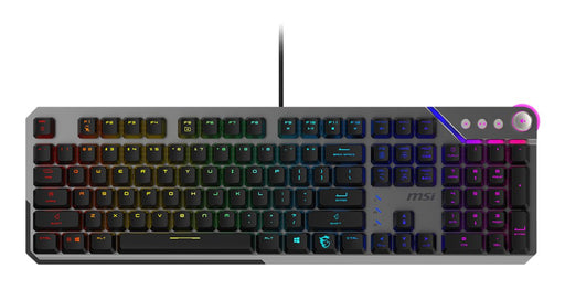 EAN 4711377254380 - MSI STRIKE 600 SILENT US teclado Juego USB QWERTY Inglés de EE. UU. Negro imagen 1