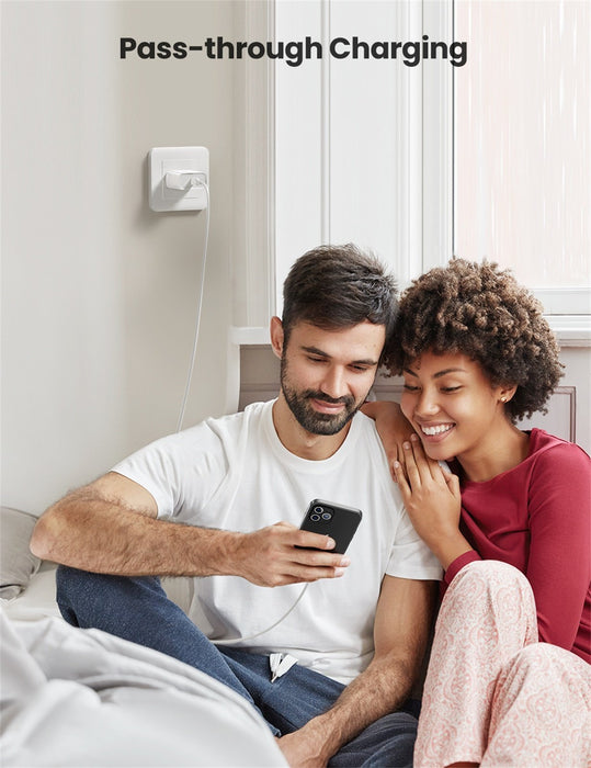 EAN 6957303864508 - Ugreen 60450 cargador de dispositivo móvil Universal Blanco Corriente alterna Carga rápida Interior imagen 3