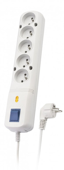 EAN 5901966002242 - LESTAR 1966002242 limitador de tensión Blanco 5 salidas AC 5 m imagen 1