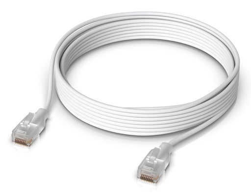 EAN 0810084695753 - Ubiquiti UACC-Cable-Patch-EL-5M-W cable de red Translúcido, Blanco Cat6 imagen 2