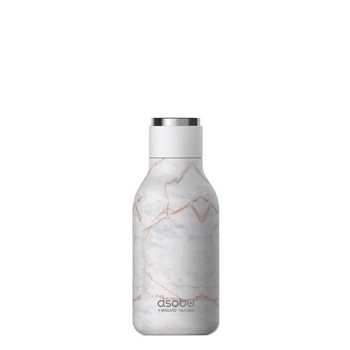 EAN 0842591036828 - Asobu Urban Deportes, Uso diario, Senderismo 460 ml Acero inoxidable Gris, Blanco imagen 1