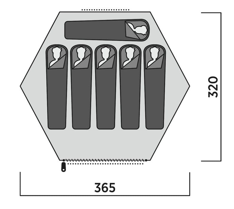 EAN 5709388144577 - Easy Camp Sandland Yurt Arena Tienda de cúpula/iglú imagen 5