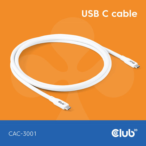 EAN 8719214472924 - CLUB3D CAC-3001 cable USB USB4 Gen 3x2 2 m USB C imagen 1