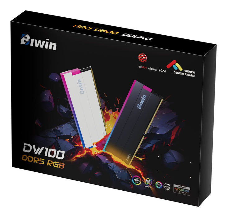 EAN 6955914623552 - Biwin DW100 módulo de memoria 64 GB 2 x 32 GB DDR5 6000 MT/s ECC imagen 5