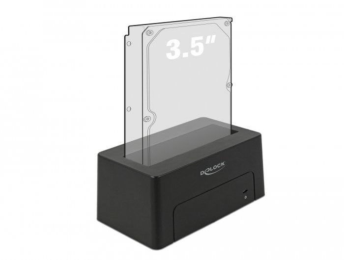 EAN 4043619639588 - DeLOCK 63958 base de conexión para disco duro USB 3.2 Gen 2 (3.1 Gen 2) Type-C Negro imagen 4