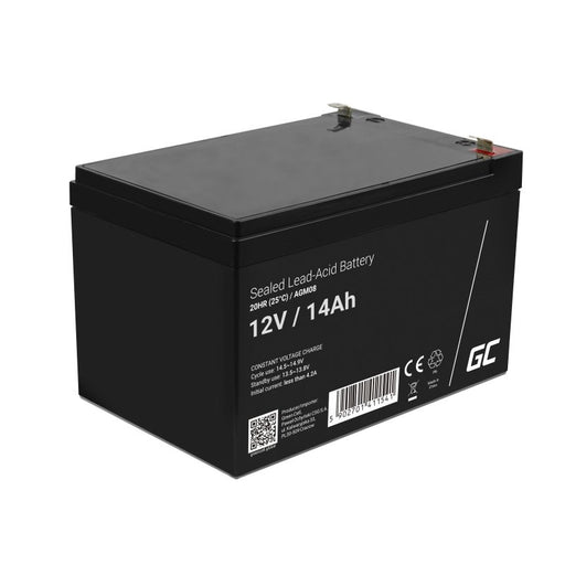 EAN 5902701411541 - Green Cell AGM08 batería recargable industrial Sealed Lead Acid (VRLA) 14000 mAh 12 V imagen 1