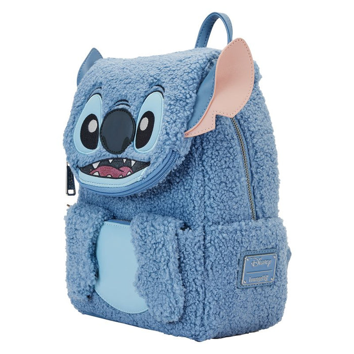 EAN 0671803476479 - Loungefly Stitch mochila Mochila informal Azul Felpa, Poliuretano imagen 5