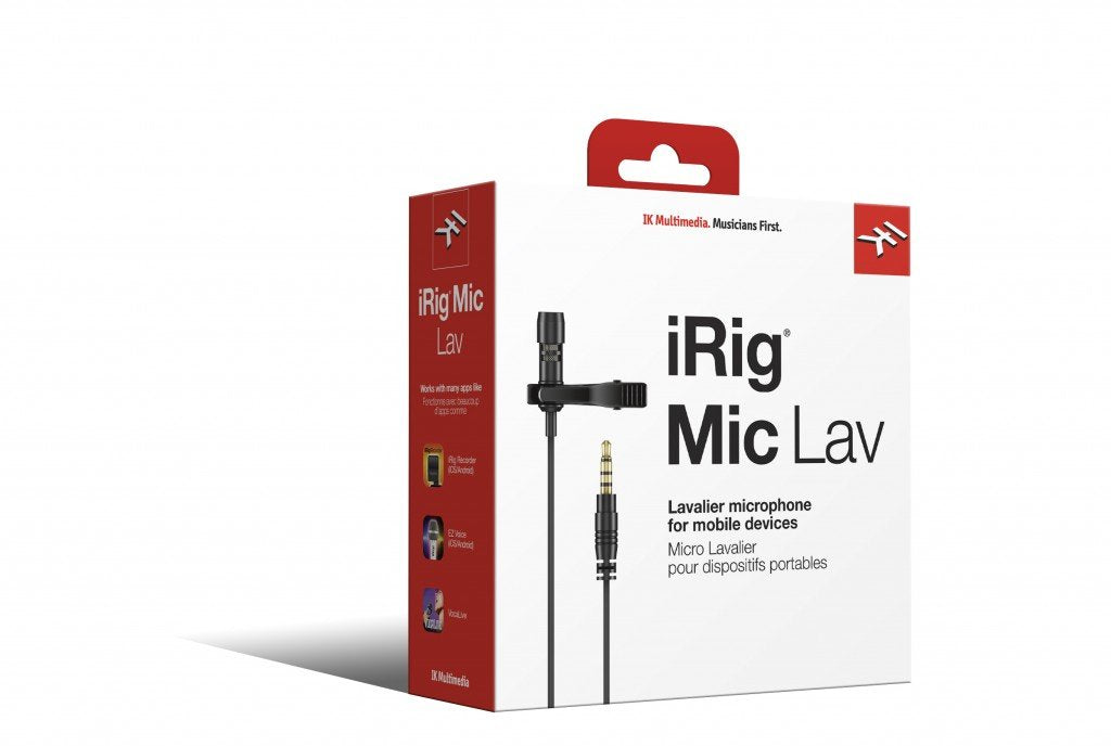 EAN 8025813630031 - IK Multimedia iRig Mic Lav Negro Micrófono con pinza de enganche imagen 24