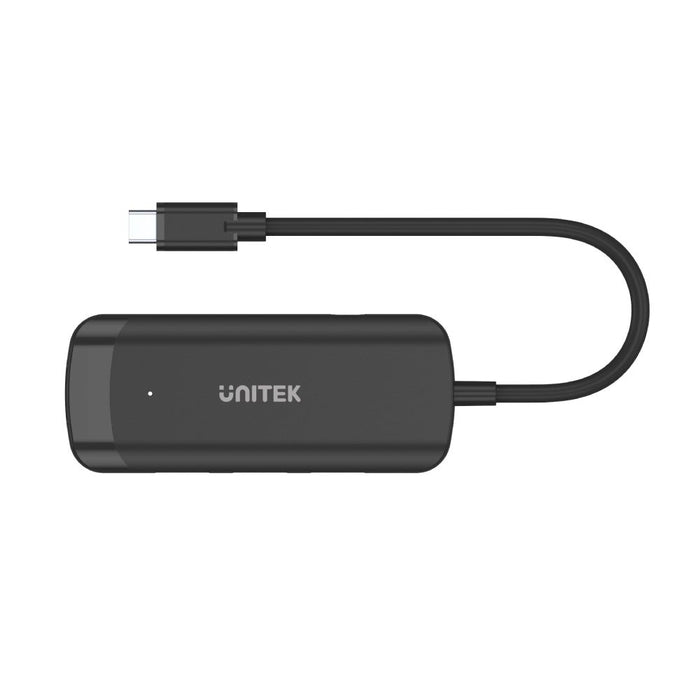 EAN 4894160043900 - UNITEK uHUB Q4+ USB 3.2 Gen 1 (3.1 Gen 1) Type-C 5000 Mbit/s Negro imagen 3