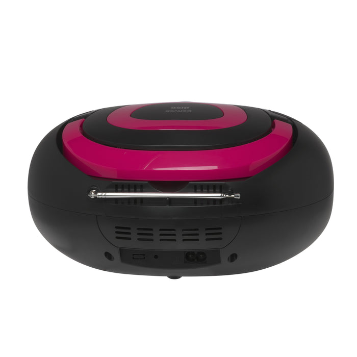 EAN 5706751040726 - Denver TCL-212BT PINK Reproductor de CD portátil Negro, Rosa imagen 6