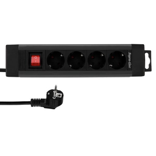 EAN 4006341608291 - REV 14412513 base múltiple 1,9 m 4 salidas AC Interior Antracita imagen 1