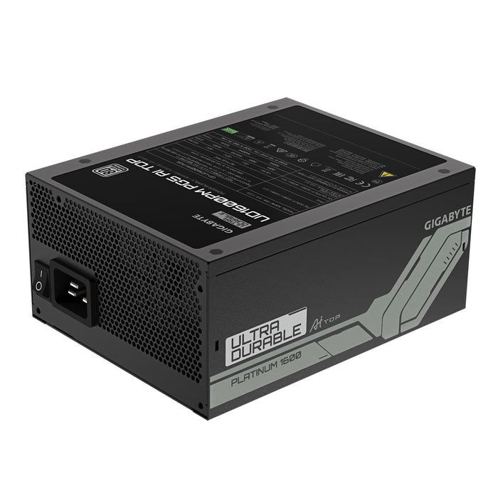 EAN 4719331555047 - GIGABYTE UD1600PM PG5 AI TOP unidad de fuente de alimentación 1600 W 20+4 pin ATX Negro imagen 6