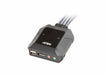 EAN 0672792007408 - ATEN CS22DP-AT interruptor KVM Negro imagen 3
