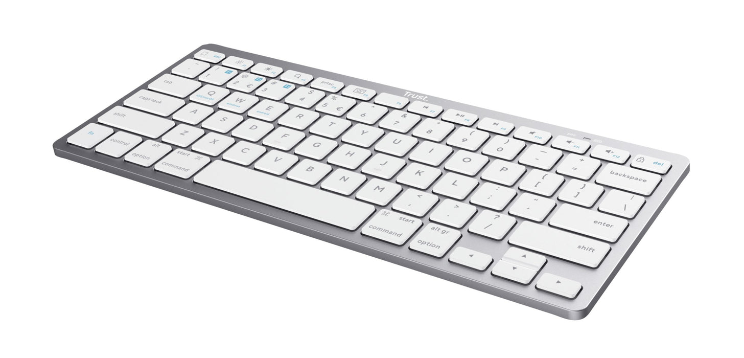 EAN 8713439246513 - Trust 24651 teclado Universal Bluetooth QWERTY Inglés de EE. UU. Plata imagen 2