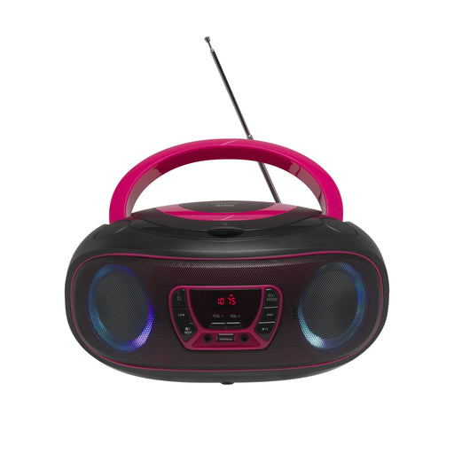 EAN 5706751040726 - Denver TCL-212BT PINK Reproductor de CD portátil Negro, Rosa imagen 1