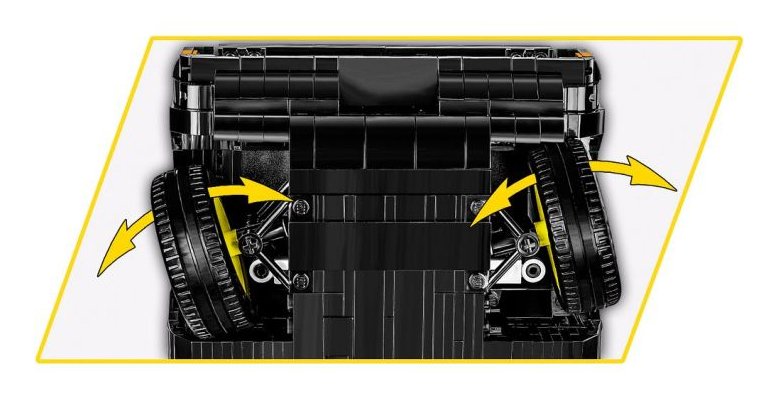 EAN 5902251243333 - COBI Opel Rekord C Schwarze Witwe imagen 3