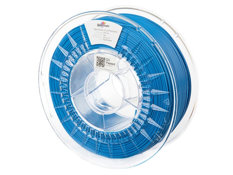EAN 5903175657152 - Spectrum Filaments PLA Premium Ácido poliláctico (PLA) Azul 1 kg imagen 1