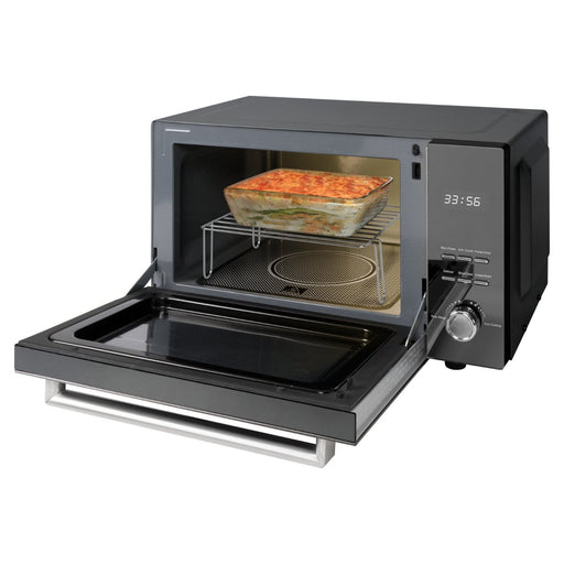 EAN 4006160050110 - ProfiCook PC-MWG 1204 Espejo, Acero inoxidable Microondas con grill Encimera 23 L 800 W imagen 2