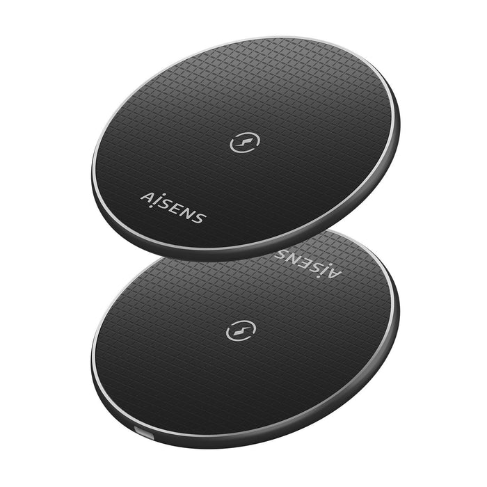 EAN 8435739903452 - AISENS ASCH-15W1WC058-BK cargador de dispositivo móvil Smartphone Cargador inalámbrico Interior imagen 3
