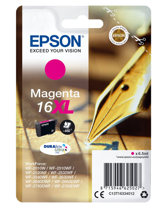 EAN 8715946625027 - Epson Pen and crossword C13T16334012 cartucho de tinta 1 pieza(s) Original Alto rendimiento (XL)imagen 1)