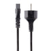 EAN 0065030894340 - StarTech.com 753E-3M-POWER-LEAD cable de transmisión Negro CEE7/7 C5 acoplador imagen 2