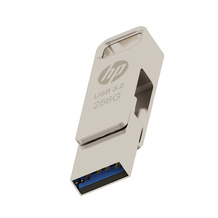 EAN 4718006455101 - HP HPFD206C-256 unidad flash USB 256 GB USB Type-A / USB Type-C 3.2 Gen 2 (3.1 Gen 2) Plata imagen 3