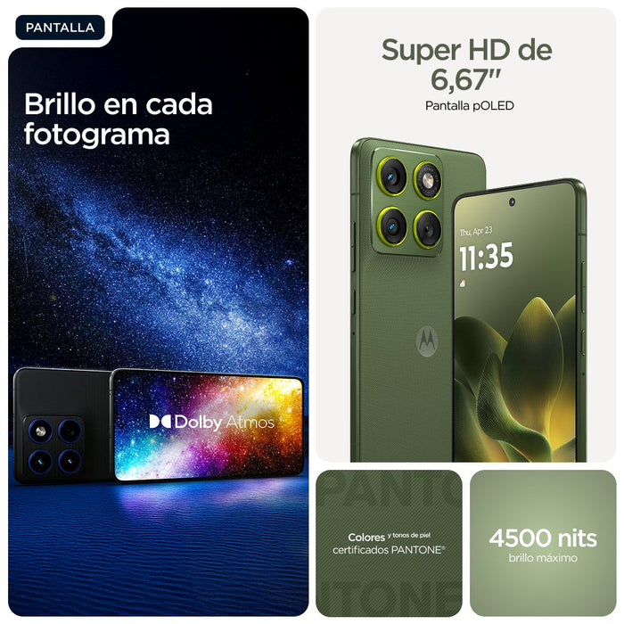 EAN 840493608020 - Motorola edge 70 17 cm (6.7") SIM doble Android 16.0 5G USB Tipo C 12 GB 512 GB 4800 mAh Verde imagen 18