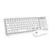 EAN 8436586742621 - SUBBLIM SUBKBC-DCEP10 teclado Ratón incluido Universal RF Wireless + Bluetooth QWERTY Español Plata, Blan imagen 1