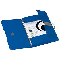 EAN 4008110432953 - Herlitz 11205994 carpeta Polipropileno (PP) Azul A4 imagen 2