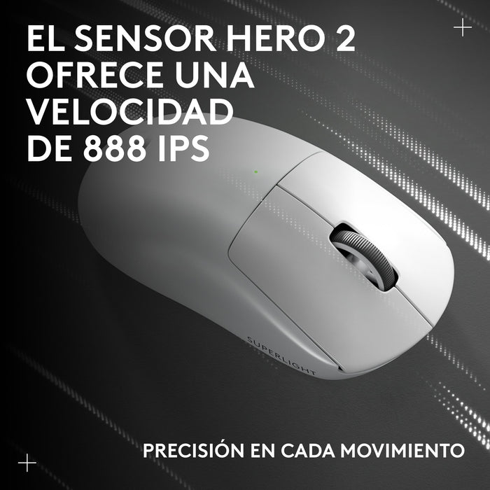 EAN 5099206130111 - Logitech G PRO X SUPERLIGHT 2c ratón Juego Ambidextro RF inalámbrico 44000 DPI imagen 12