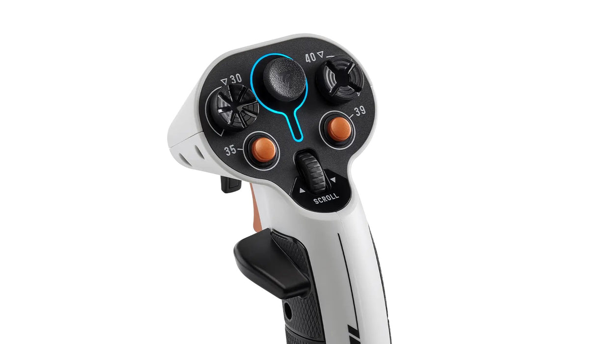 EAN 3362932916741 - Thrustmaster Sol-R 2 HOSAS Space Sim Duo Negro, Blanco USB Palanca de vuelo Analógico/Digital PC imagen 2