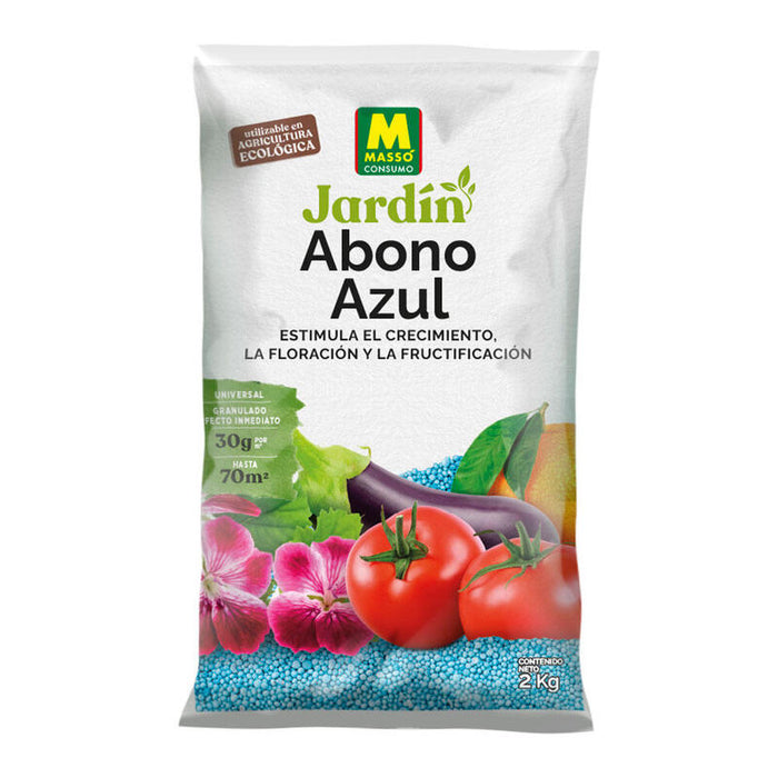 Abono Azul 2kg En Bolsa