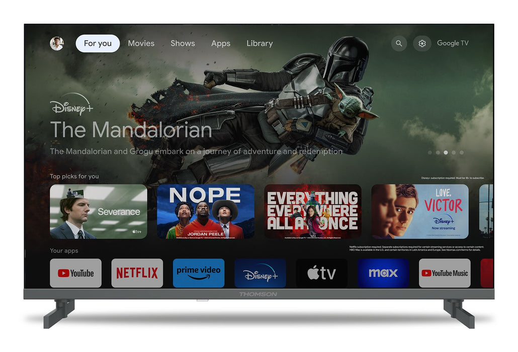 EAN 9120106662931 - Thomson 40QG4S14 Televisor 101,6 cm (40") Full HD Smart TV Wifi Gris imagen 2