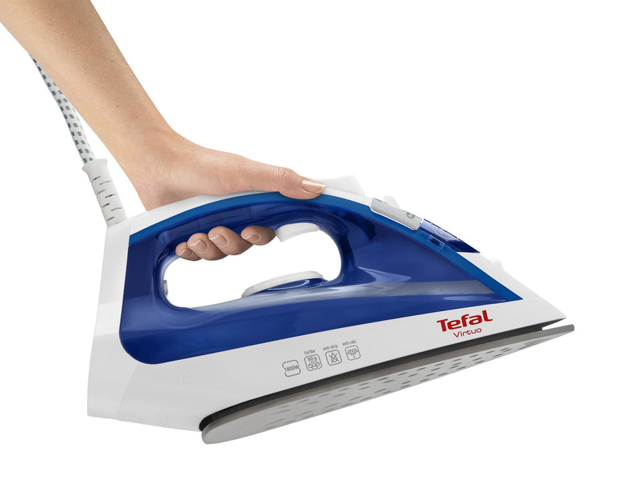 EAN 3121040065822 - Tefal Virtuo FV1711 Plancha a vapor Suela de Durilium 1800 W Violeta, Blanco imagen 2