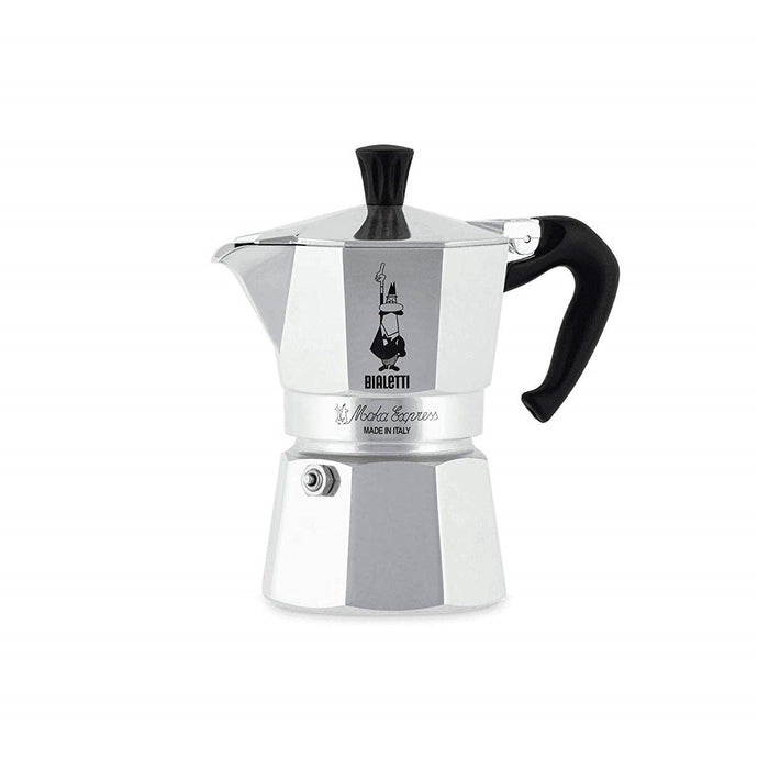 EAN 8006363011617 - Bialetti Moka Express Cafetera italiana 0,06 L Aluminio, Negro imagen 1