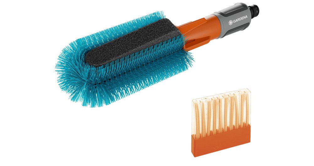 EAN 4066407503335 - Gardena 18865-34 pistola de pulverización de agua o boquilla Boquilla de lavado Negro, Verde, Gris, Naran imagen 1